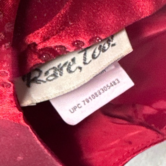 Elegant Red Kids Formal Dress - Picture 3 of 5